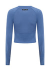 Seamless Contour Cropped Long Sleeve Top